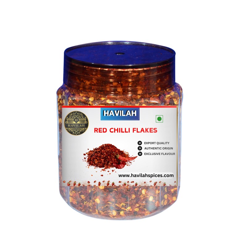 Havilah Chilli Flakes - Red Chilli Flakes, Lal Mirch, Dry Red Chillies Whole, Red Mirchi, Flakes, Chili Flakes , Chilli Flakes in Fresh, Perfect for Spicing Up Dishes.