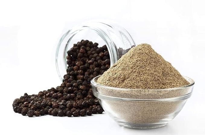 Havilah Premium Black Pepper Powder 50 Grams - Finely Ground, Quality Spice for Cooking, Seasoning, and Health Benefits